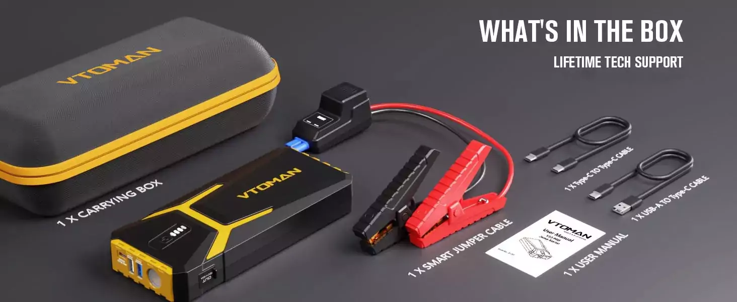 Booster avec Power Bank 20 000 mAh & LED | Ultra Compact | VTOMAN V10 PRO – Image 21