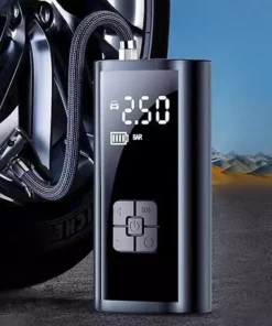 Alternative view of Gonfleur sans fil EAFC 150 PSI, 6000 mAh, écran LCD, portable, USB rechargeable